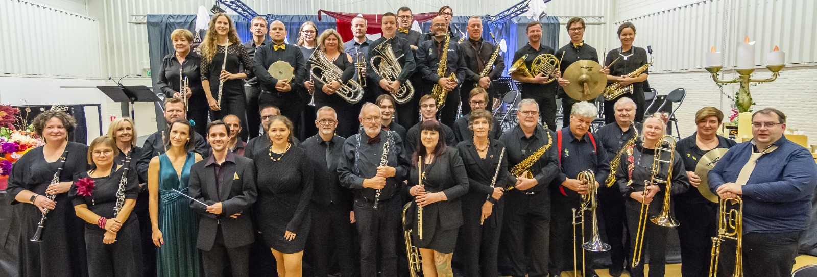 Groepsfoto Herfstconcert Berg in Concert 2025